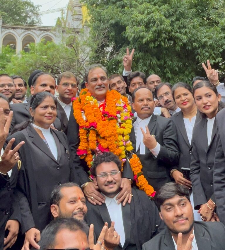 Mrigendra Singh Elected President of MP High Court Bar Association, Jabalpur — Advocates Celebrate with Grand Welcome